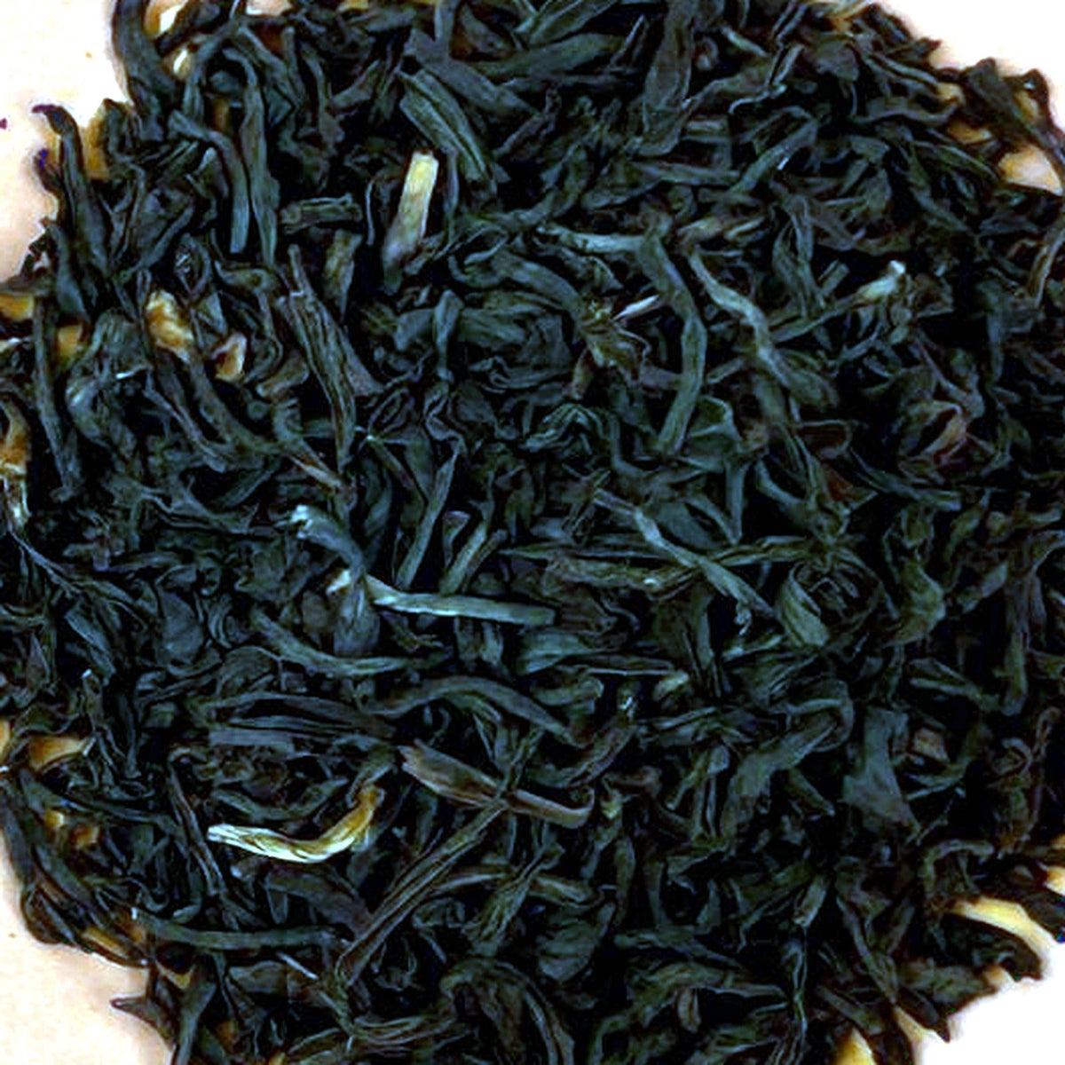 Close-up of Brigid's Breakfast loose tea leaves